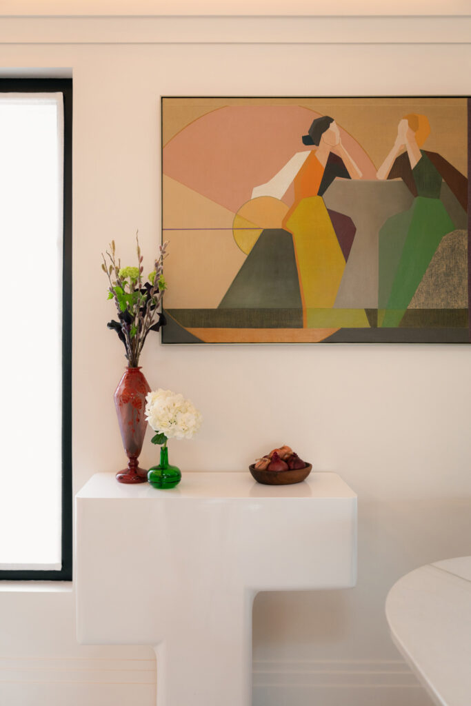 Commode design conçue par l’architecte Emmanuelle Neciolli