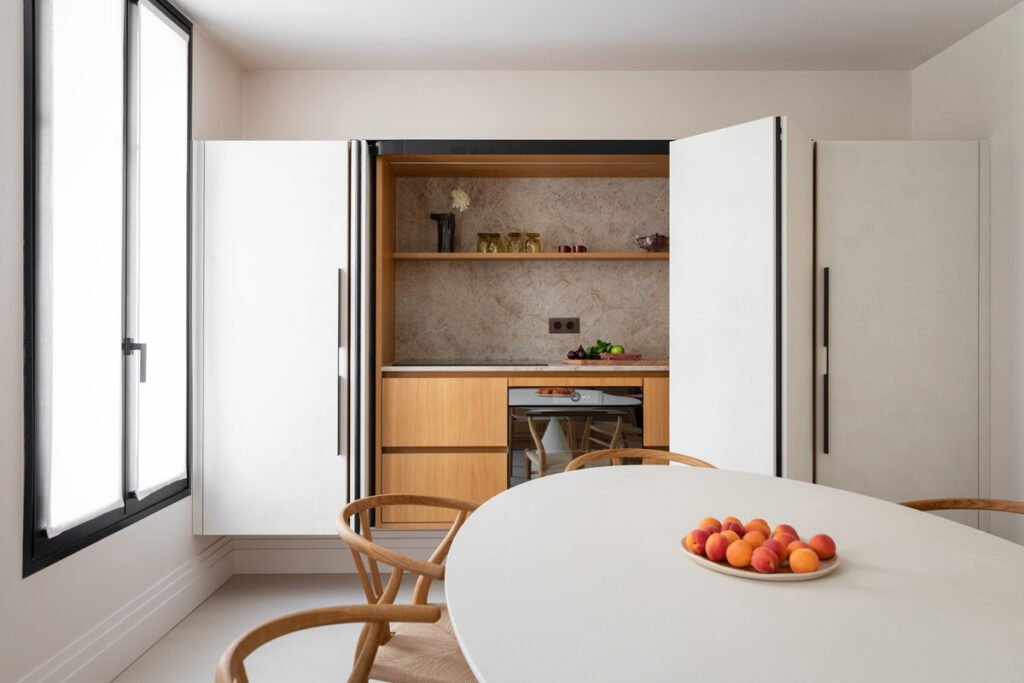 Cuisine design conçu par l’architecte Emmanuelle Neciolli